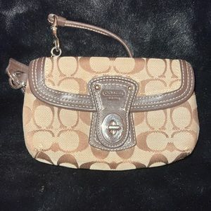 Coach wristlet